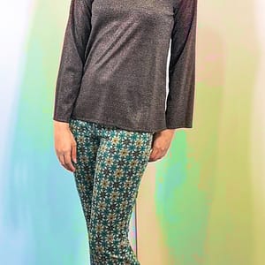 PANTALON FLORES